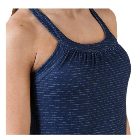 Prana Blue Striped Dress - Picture 5 of 5